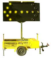 LED Flashing Arrow Signs - Type C - Image 2